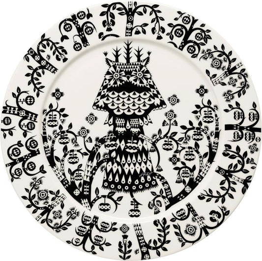 Iittala Taika Plate 27cm black - Soposopo