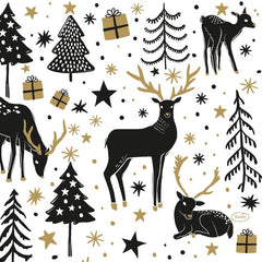 DUNI Napkin Magic Winter 33x33cm 3-ply 20pcs - Soposopo