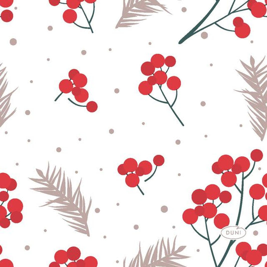 DUNI napkin Berrie Merrie 24x24cm 3-ply pack of 20 - Soposopo