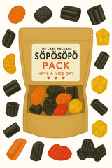 SÖPÖSÖPÖ Scandinavian Treat Pack – Cloetta Gott & Blandat Original Candy Mix – 150g SÖPÖSÖPÖ Pack