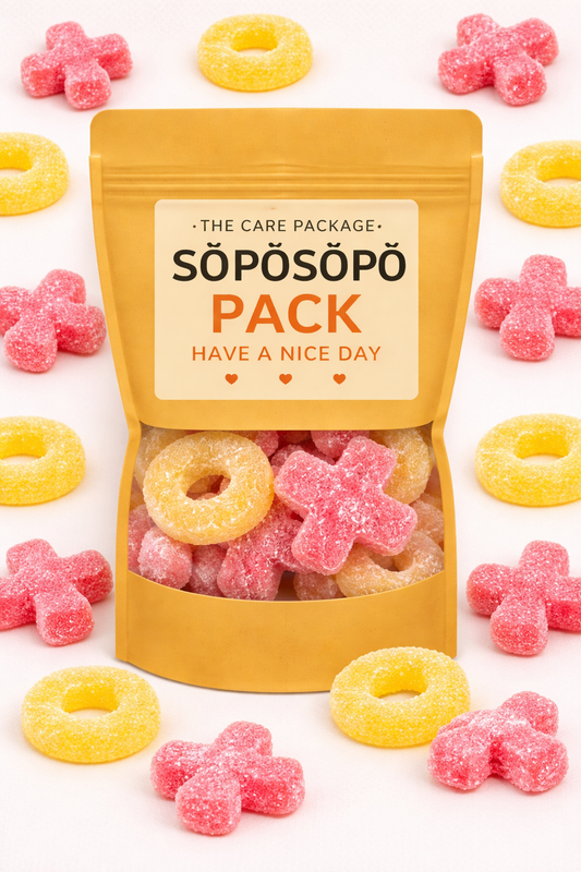 SÖPÖSÖPÖ Scandinavian Treat Pack – Malaco Risti & Nolla Gummies – 150g Nordic Candy Bag – soposopo pack