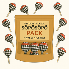 SÖPÖSÖPÖ Scandinavian Treat Pack - Fazer Classic Salmiak Lollipops - 81g SÖPÖSÖPÖ pack