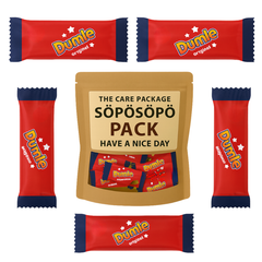 SÖPÖSÖPÖ Scandinavian Treat Pack – Fazer Dumle Soft Chocolate Toffee Bar 20g x 5 – soposopo pack