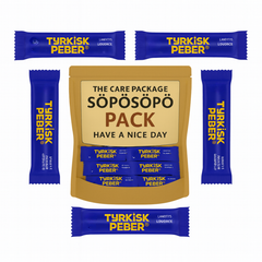 SÖPÖSÖPÖ Scandinavian Treat Pack – Fazer Tyrkisk Peber Licorice Bars – 20g × 5 Bars – soposopo pack