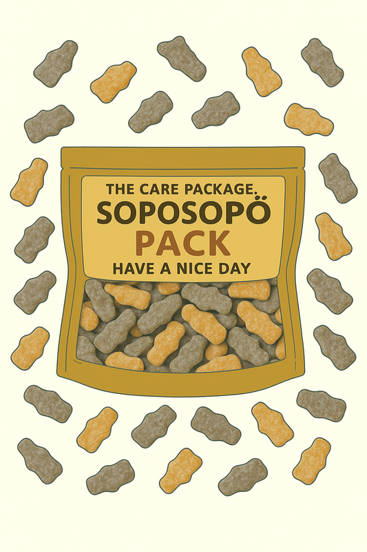 SÖPÖSÖPÖ Scandinavian Treat Pack – Cloetta Ahlgrens Bilar Salty Licorice 100g - Soposopo