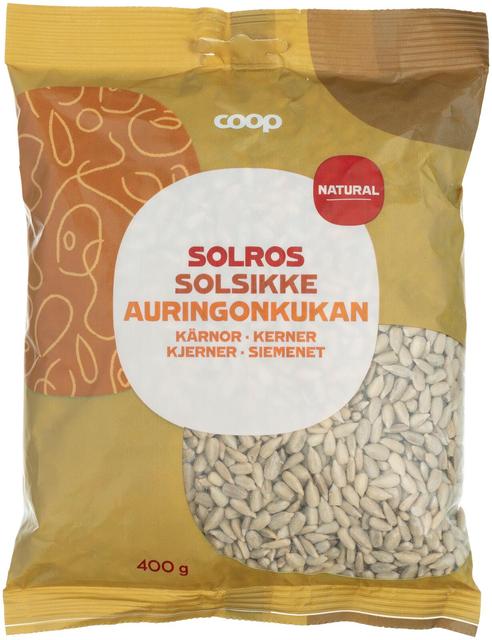 Coop Natural Sunflower Seeds 400 g - Soposopo