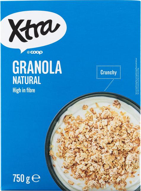 Xtra granola natural 750 g - Soposopo