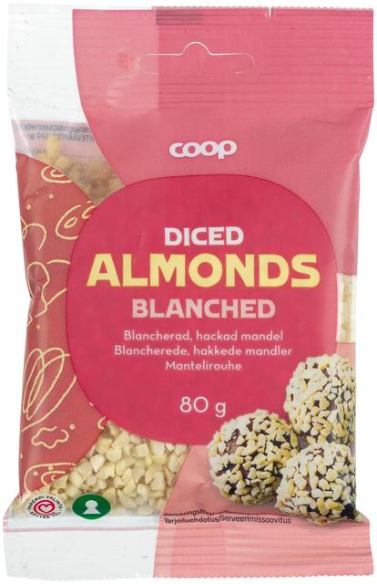 Coop Almond Crumbs from Peeled Almonds 80g - Soposopo