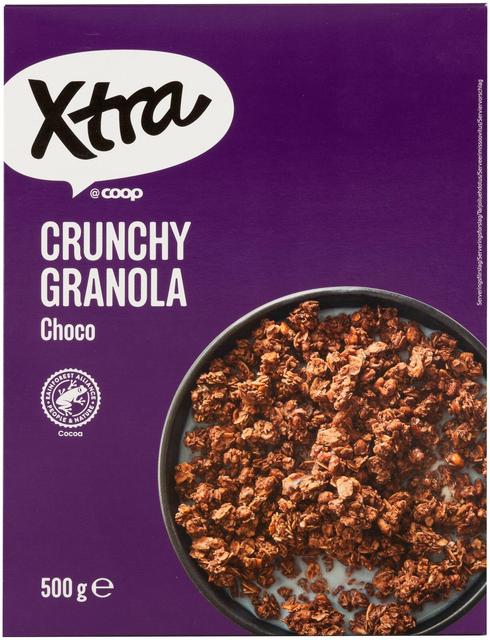 Xtra Crunchy Granola Choco 500 g - Soposopo