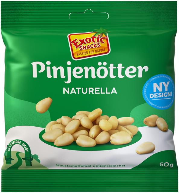 Exotic Snacks Pine Nuts 50 g - Soposopo