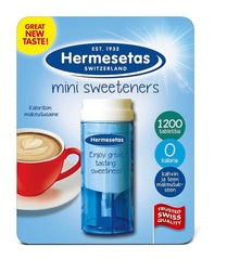 Hermesetas Mini Sweeteners (Tabletop Sweetener Tablets) 1200 pcs - Soposopo