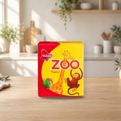 Malaco Zoo Chewy Gummy Candy 20g – product photo on a table