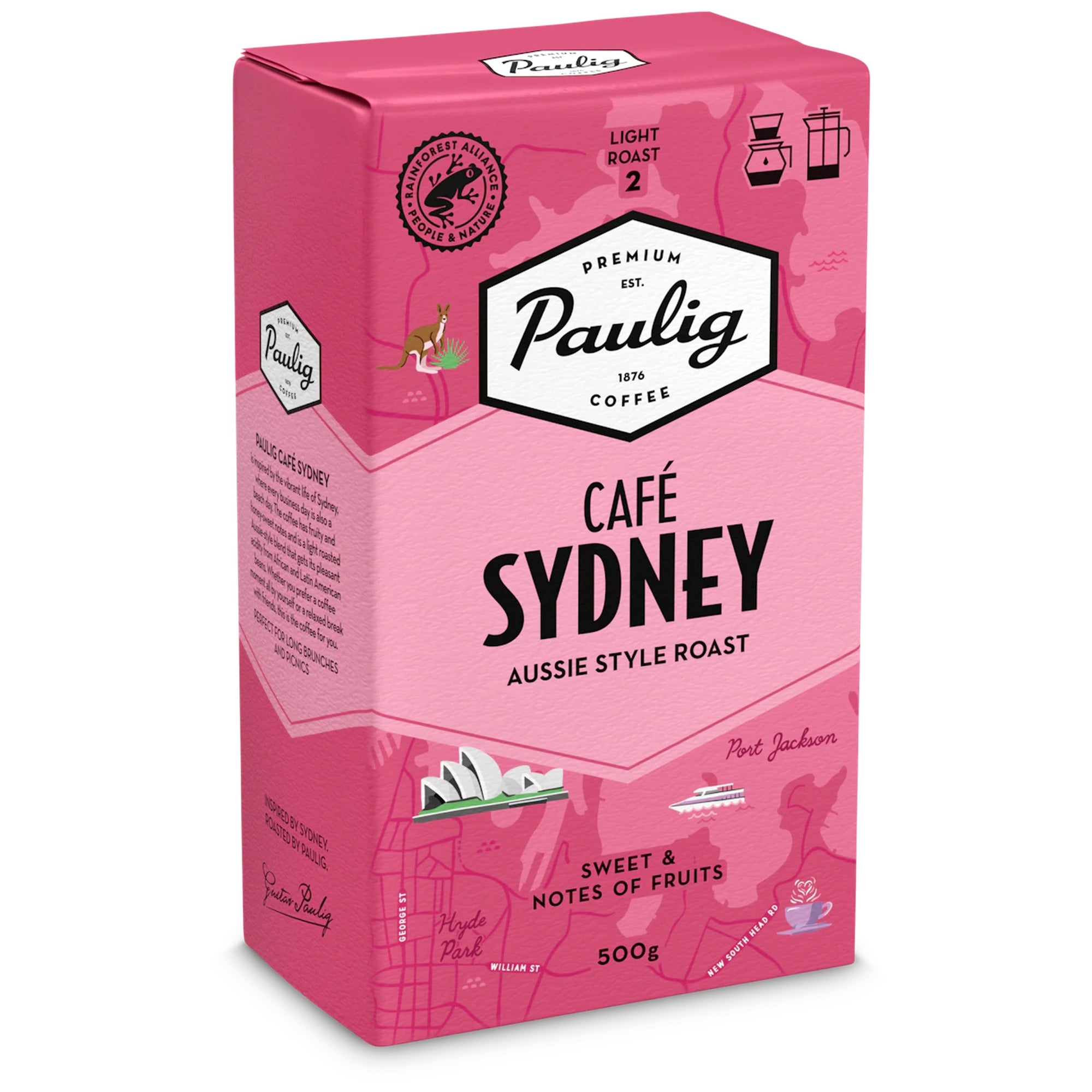 Paulig Café Sydney Ground Coffee 500g – product photo