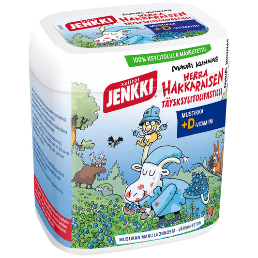 Jenkki Mr Hakkarainen Blueberry Whole Milk Lozenges 45g – product photo