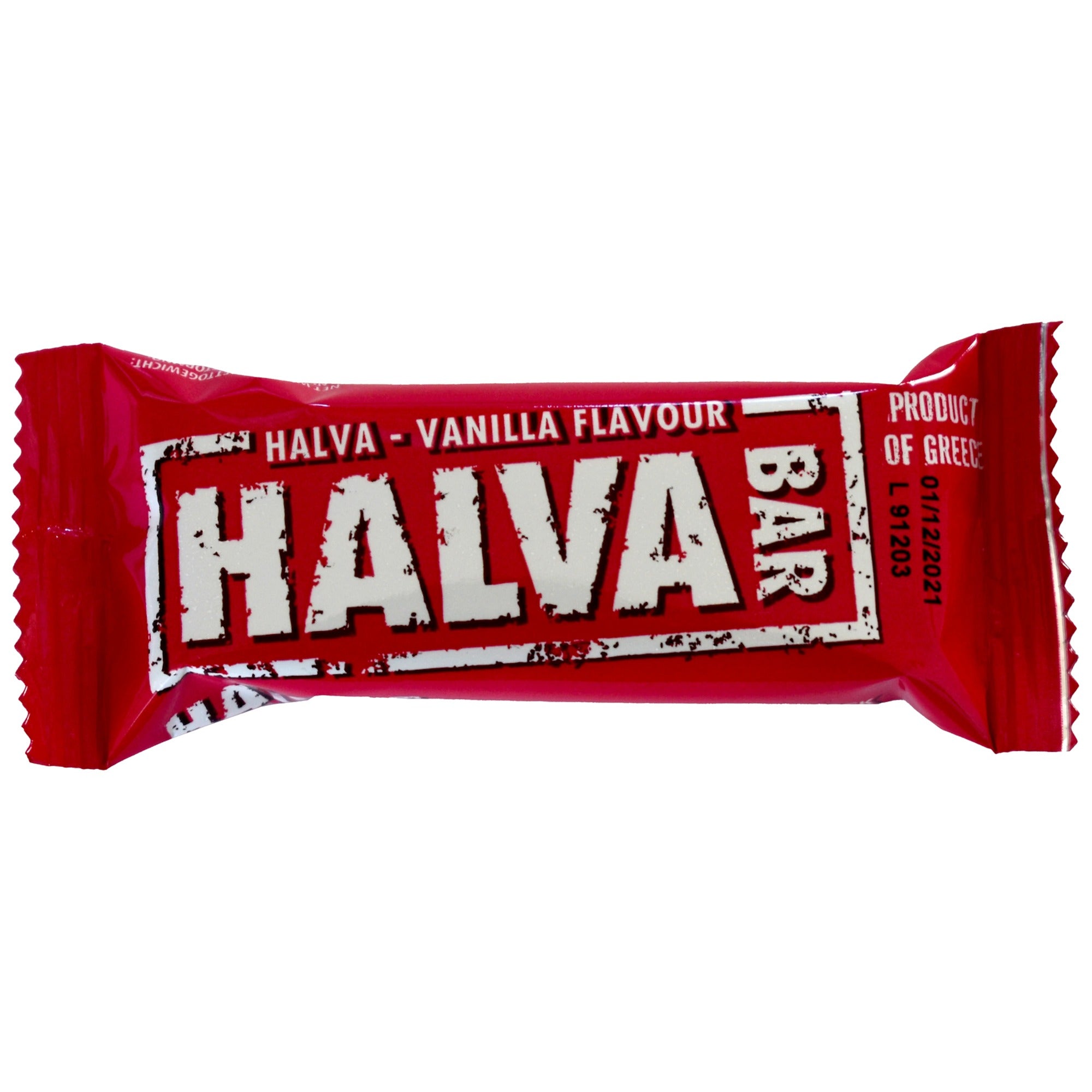 Vanilla Halva Snack Bar 40g – product photo