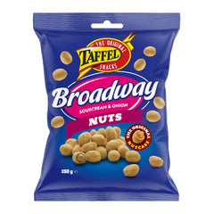 Taffel Broadway Nuts Sour Cream & Onion Peanuts 150g – product photo