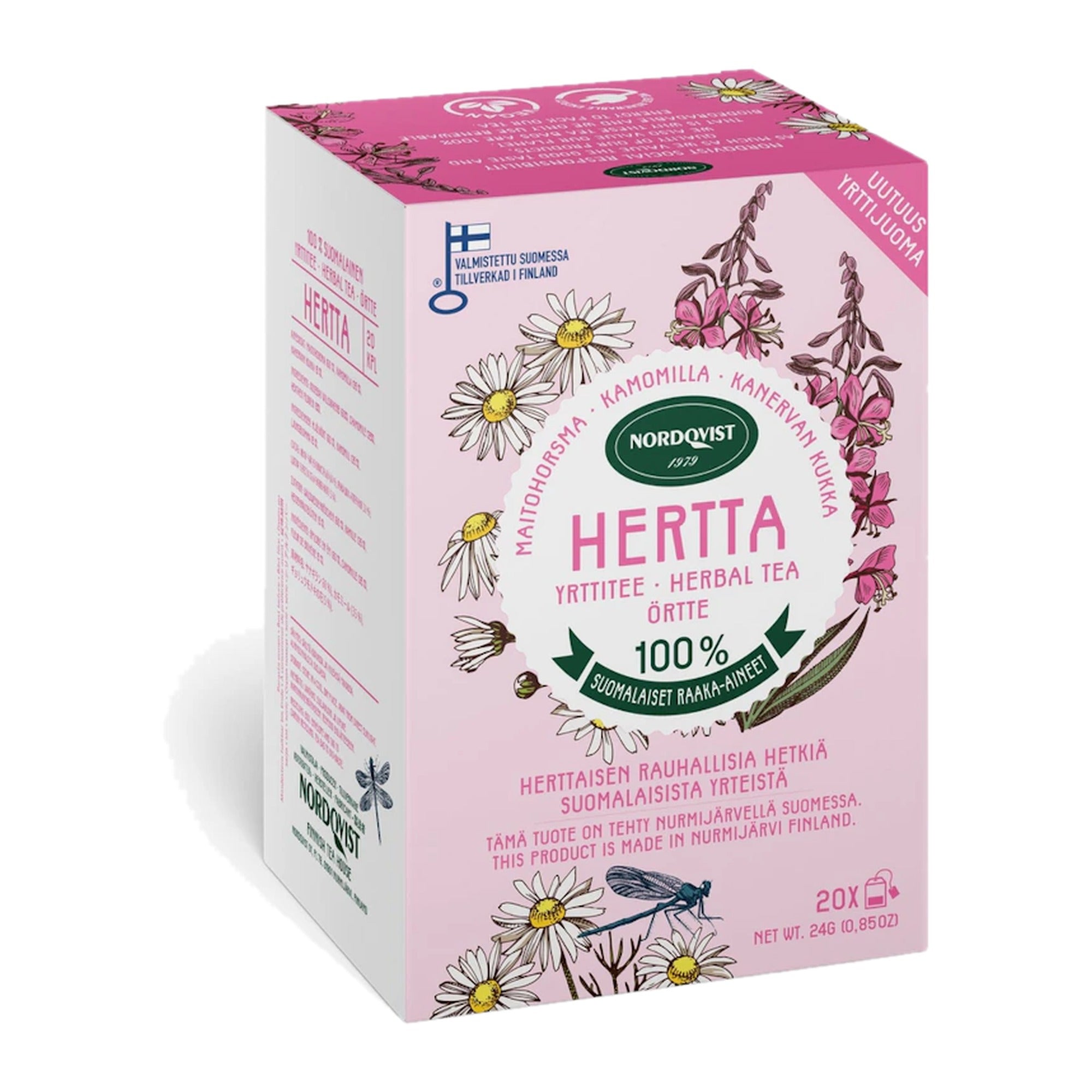Nordqvist Hertta Herbal Tea 44g – product photo