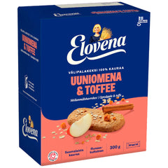 Elovena Whole Grain Apple-Toffee Snack Cookies 300g – product photo