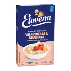 Elovena Instant Porridge 210g White Chocolate Strawberry – product photo