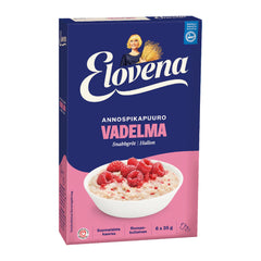 Elovena Raspberry Instant Oatmeal 210g – product photo