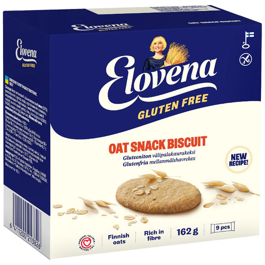 Elovena Gluten-Free Oat Cookies 162g – product photo