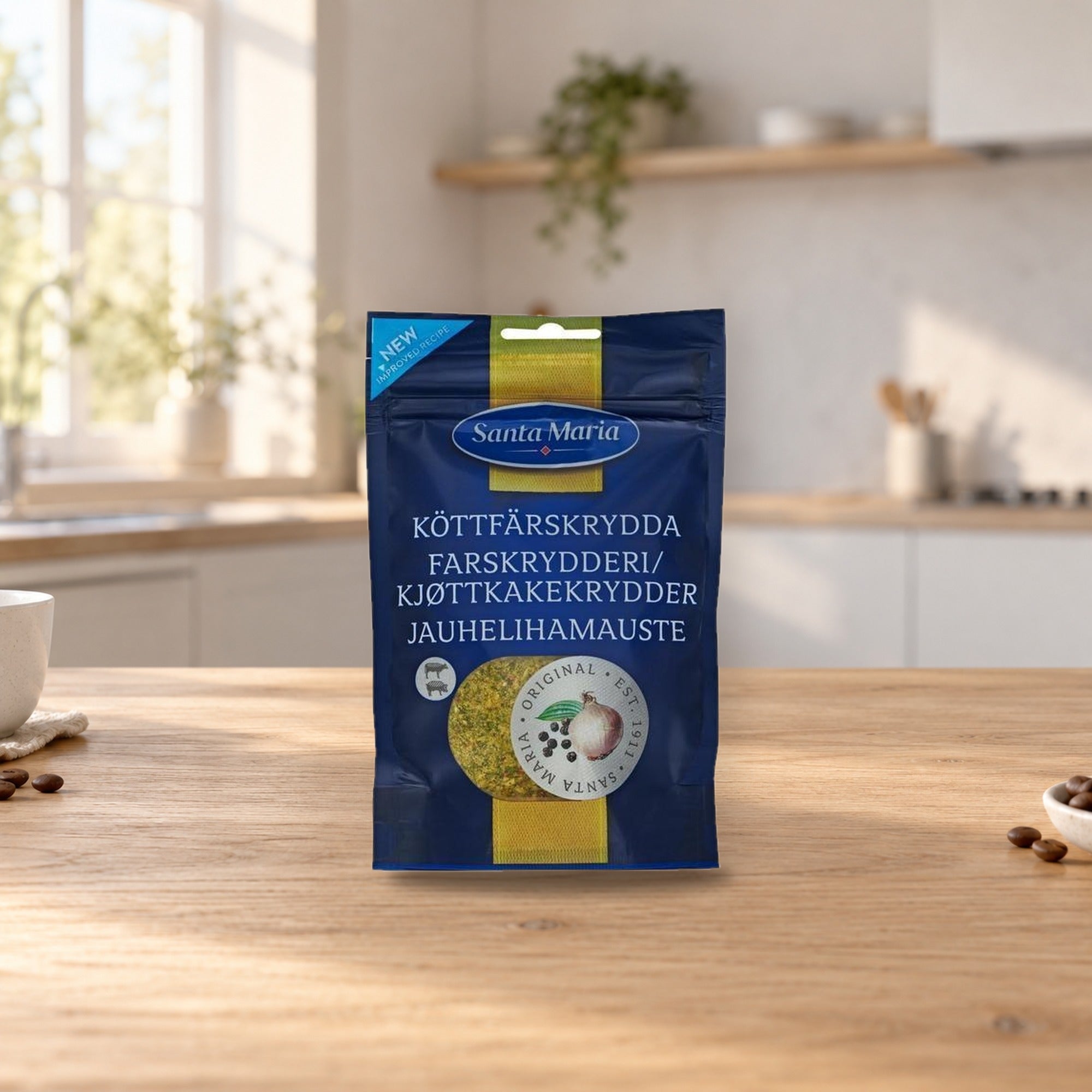 Santa Maria Minced Meat Cheese 80G – product photo on a table