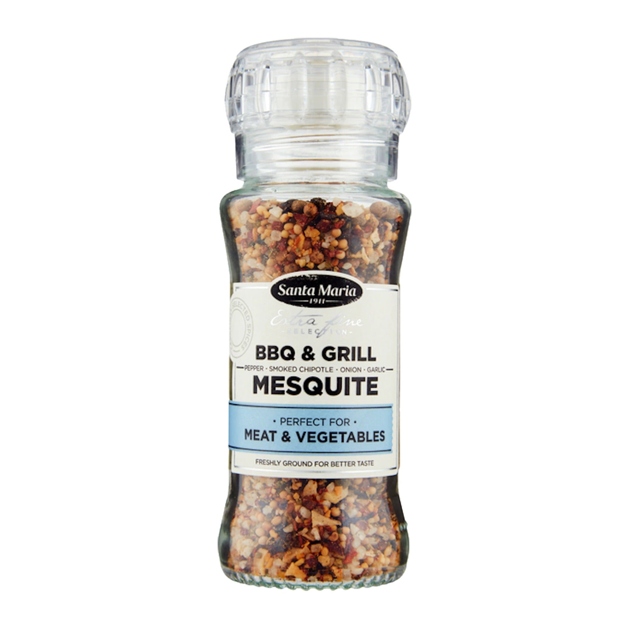 Santa Maria BBQ Mesquite Seasoning Mill 85g – product photo