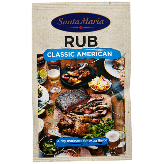 Santa Maria BBQ Rub Classic American Dry Marinade 22g – product photo