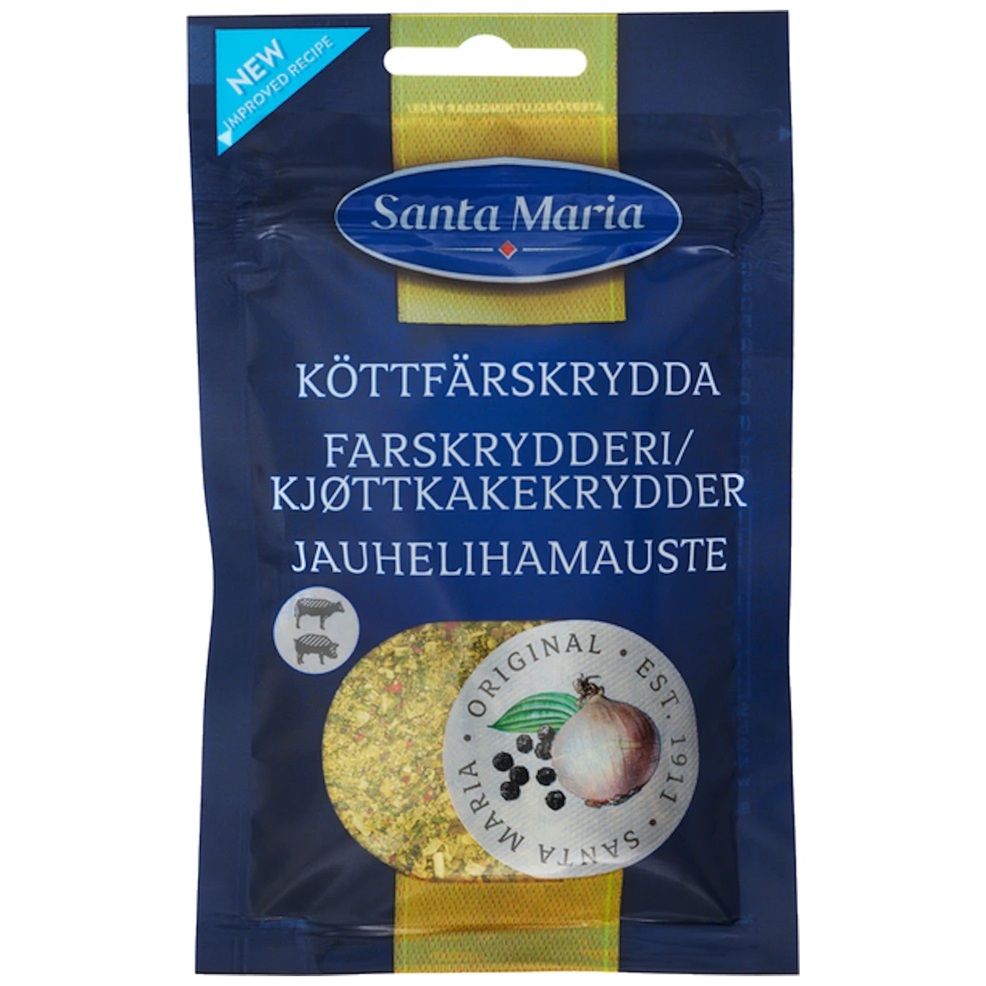 Santa Maria Minced Meat Seasoning 30g – Spice Mix for Meatballs & Sauces – product photo