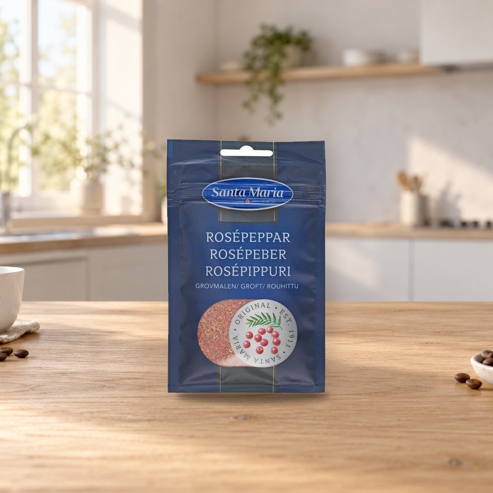 Santa Maria Rose Pepper Roasted 16G – product photo on a table