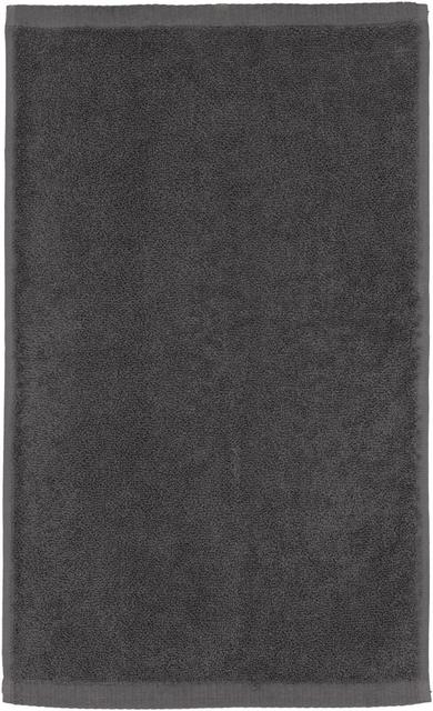 House guest towel Minea 30x50 cm dark gray - Soposopo