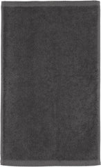 House guest towel Minea 30x50 cm dark gray - Soposopo