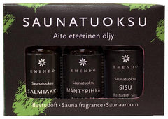 Emendo 3x10ml sauna fragrance black - Soposopo