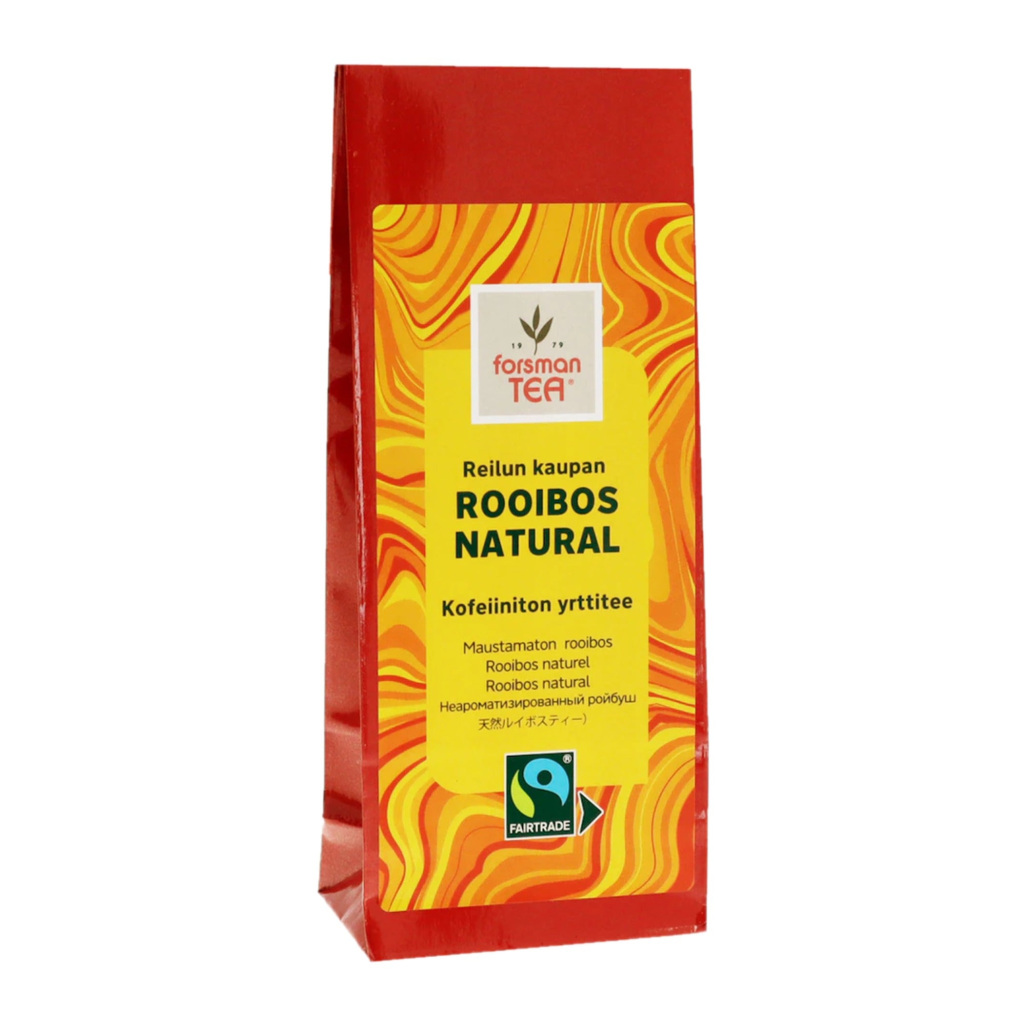 Forsman Tea Rooibos Naturel Fair Trade Herbal Tea 60g – product photo