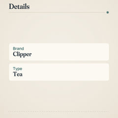 Clipper Organic White Tea with Raspberry – product details