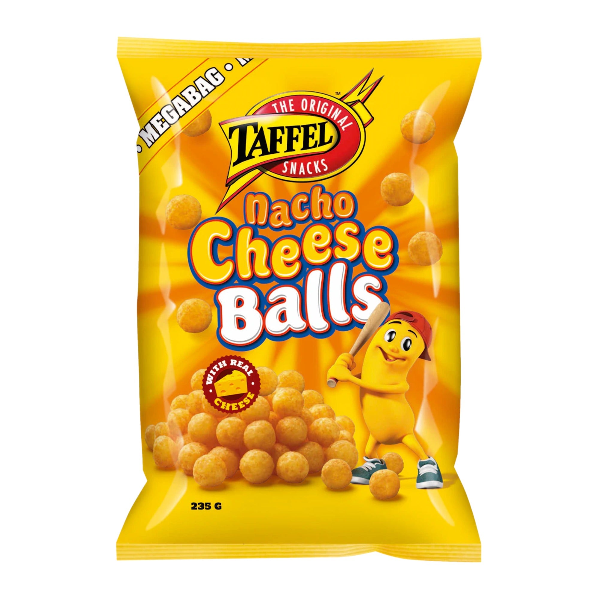 Taffel Nacho Cheese Balls 235g – product photo