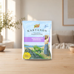 Taffel Kartanon Garlic & Sour Cream Snacks 180g – product photo on a table