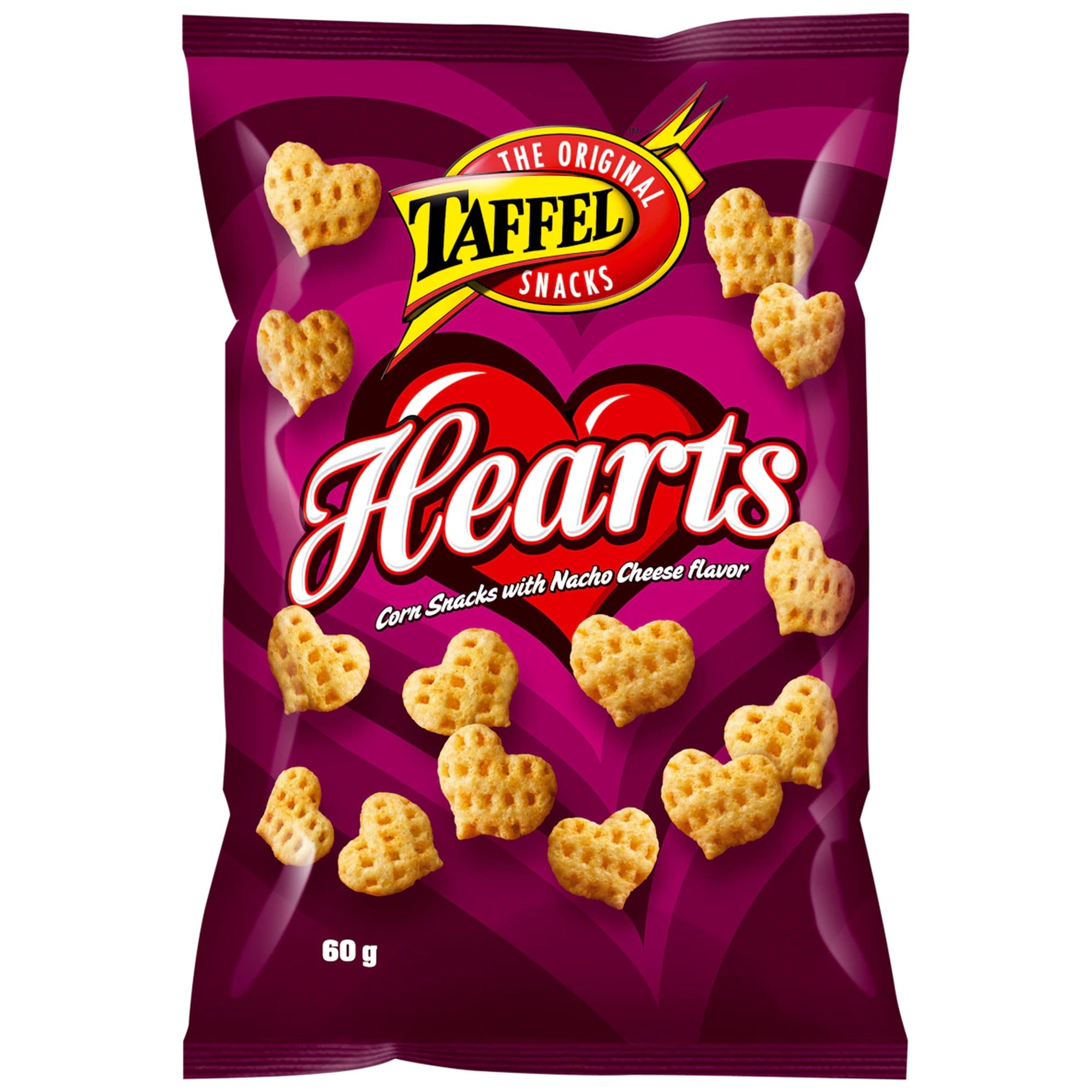 Taffel Hearts Corn Chips 60g – product photo