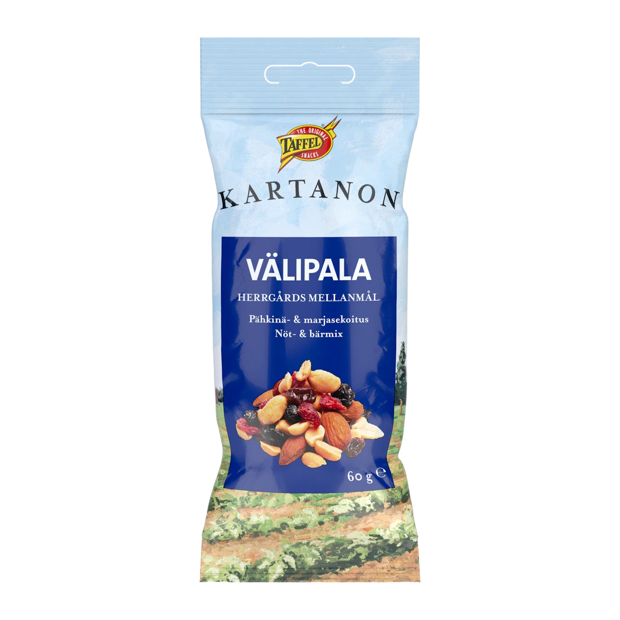 Taffel Kartanon Nut and Berry Snack Mix 60g – product photo