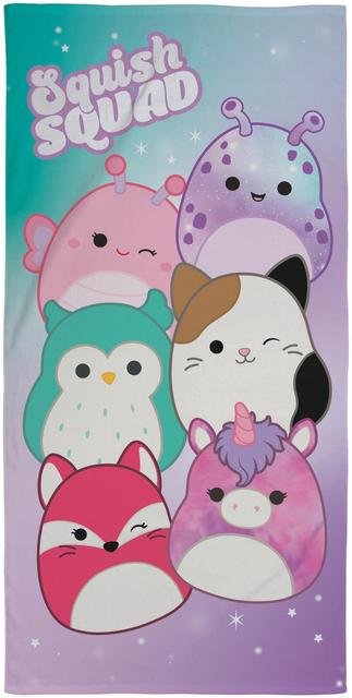 Children's bath towel Squishmallows 70x140 cm - Soposopo