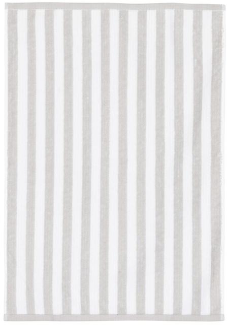 House hand towel Stripe 50x70 cm gray/white - Soposopo