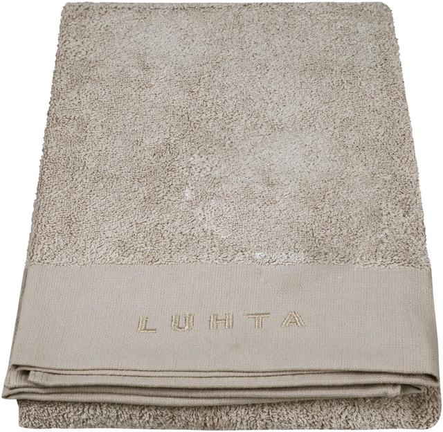 Luhta Home bath towel Kaarna beige. 70x140 cm - Soposopo