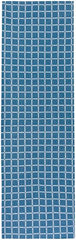 House bench towel Checkered. blue - Soposopo