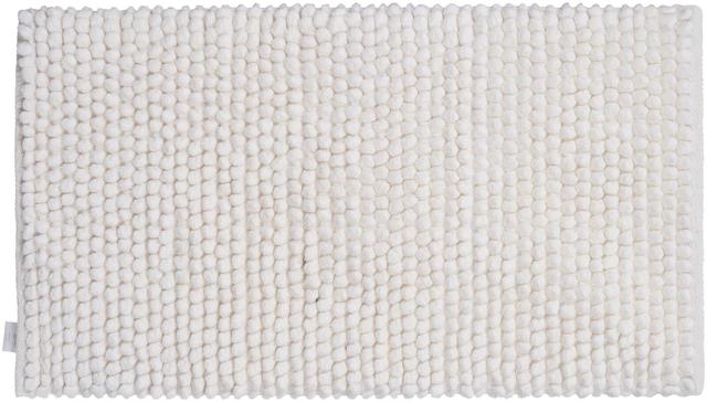 Luhta Home Ker、 bathroom mat 50x80 cm natural white - Soposopo