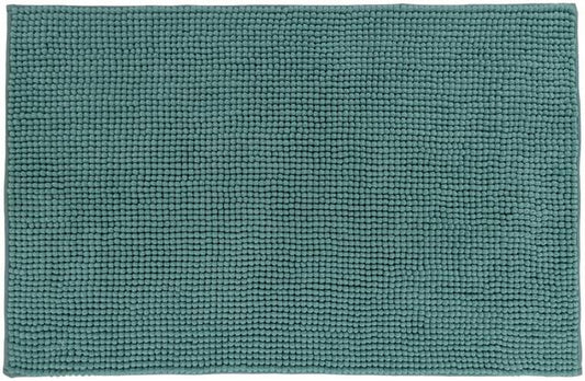 House bathroom mat Chenille 50x80 cm green - Soposopo