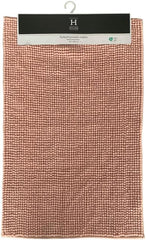 House bathroom mat Chenille 50x80 cm pink - Soposopo