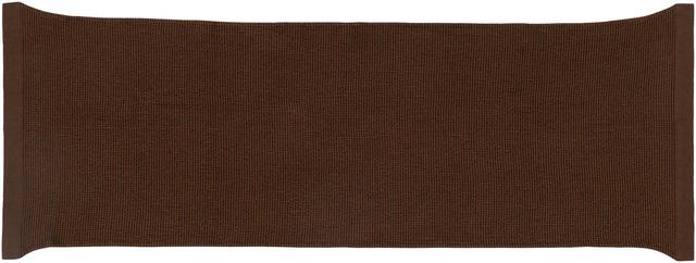 Rento bench towel Honeycomb 60x160 cm brown - Soposopo