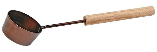 Saunia sauna ladle cognac-colored - Soposopo