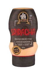 Auran Sriracha Burger Sauce 285g for Perfect Heat on Hamburgers - Soposopo