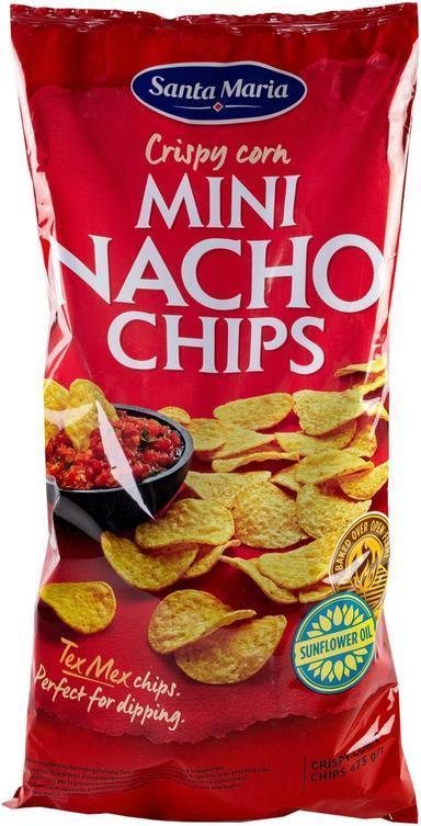 Santa Maria 475G Mini Nacho Chips - Soposopo
